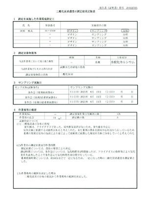 二酸化炭素測定2